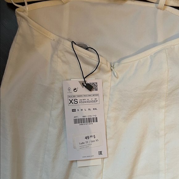 Zara white dress - Picture 4 of 5